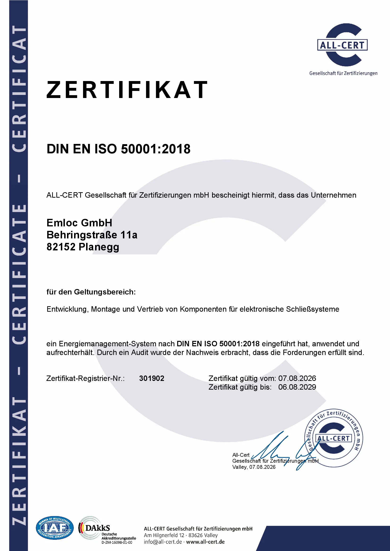 DIN EN ISO 50001